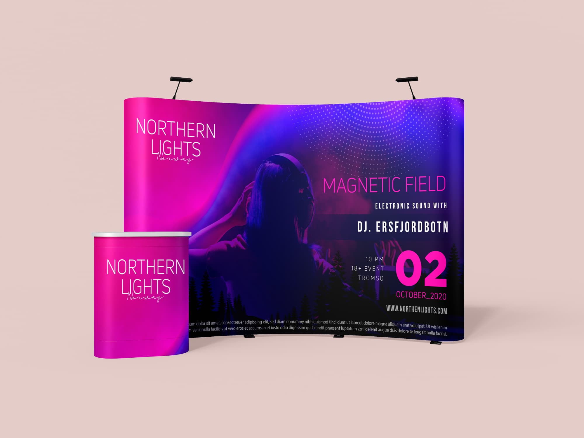 PREMIUM MAGNETIC POP-UP BANNER
